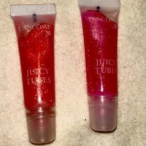 Lancôme Juicy Tubes Lip Gloss Set - Red and Pink
